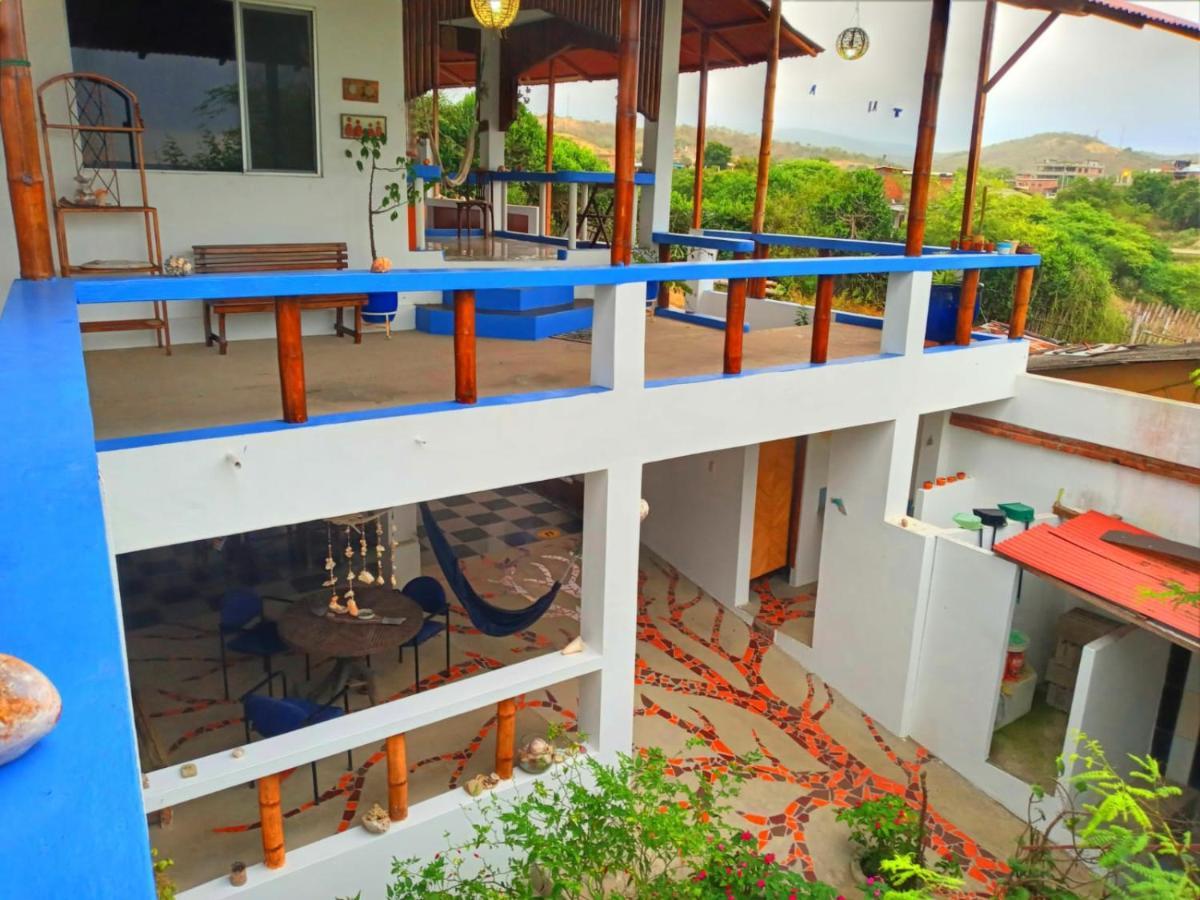 Hospedaje Algarrobo Machalilla Eksteriør bilde