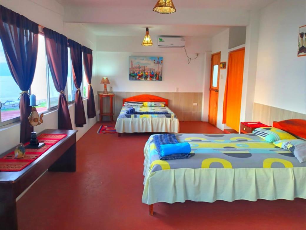 Hospedaje Algarrobo Machalilla Eksteriør bilde